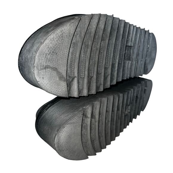 DR MARTENS AIR WAIR VOSS FLUFFY FAUX FUR PLATFORM SANDALS WHITE SIZE 6 women - Picture 7 of 9